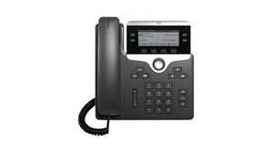 Telephone with Multiplatform Phone Firmware, 2x RJ45, Black